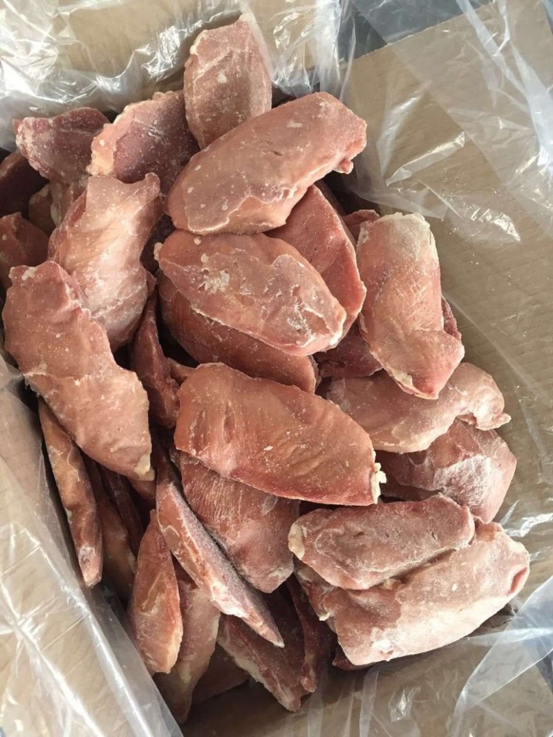 板冻去皮鸭胸批发山东临沂市板冻去皮鸭胸价格_肉交所