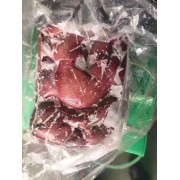 冻箱装猪肝