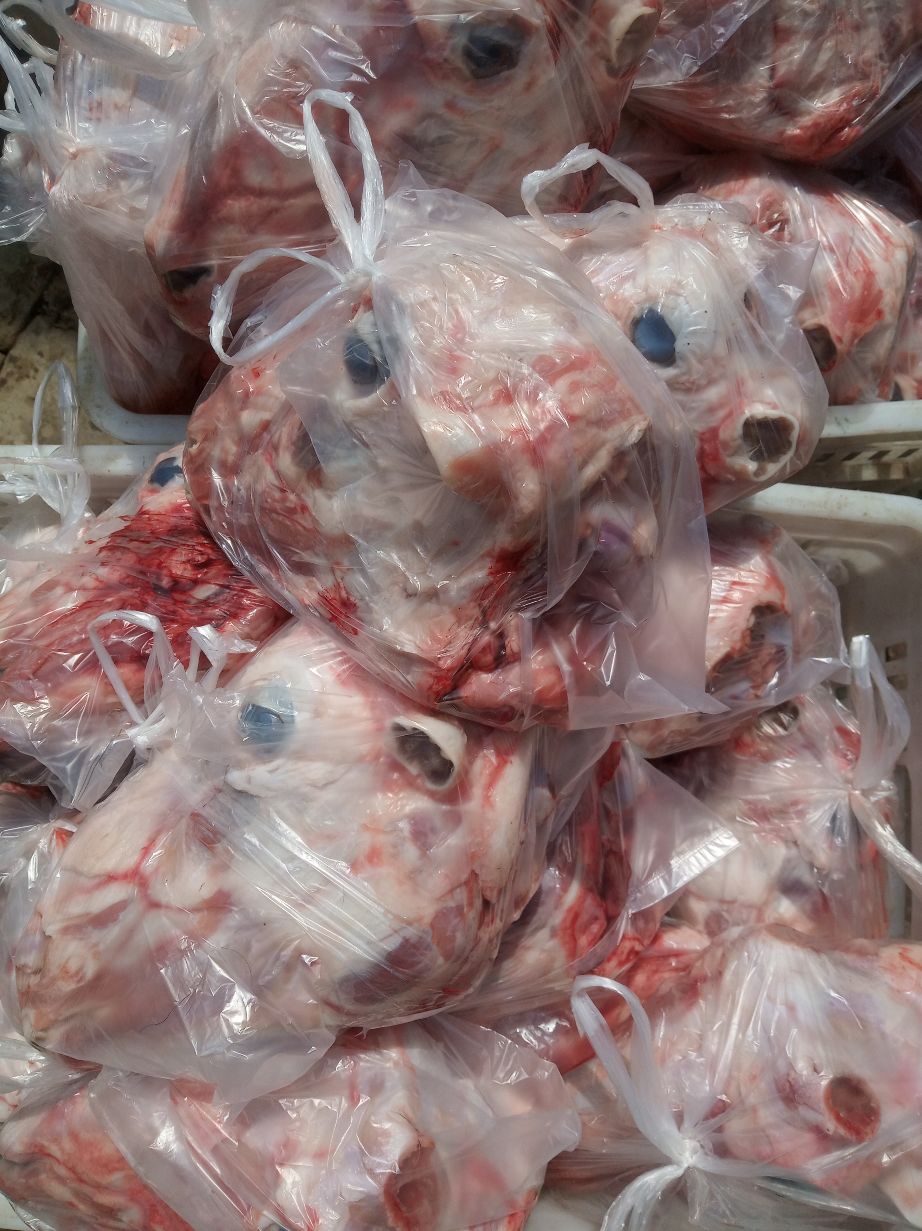 去皮羊头批发山东聊城市去皮羊头价格_肉交所