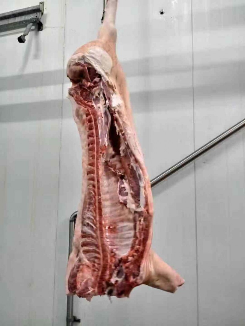冷冻猪二分体批发江苏南通市海安县冷冻猪二分体价格_肉交所