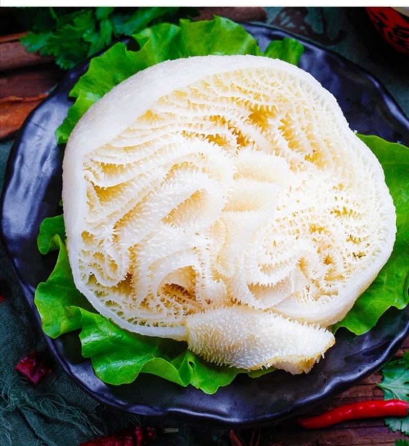 白毛肚个牛百叶