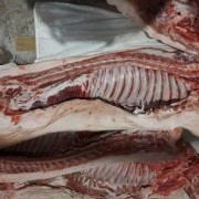 供应黑猪白条肉