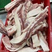 猪去皮五花肉条