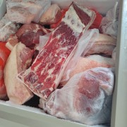 冰冻猪肉