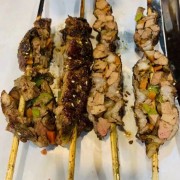 油包肝肉串