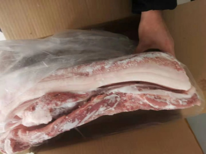 冻猪去皮大五花