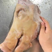 国产劈半猪头