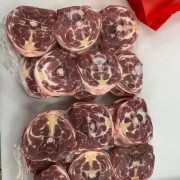 羔羊脖骨切片