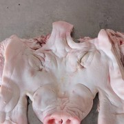 生扒猪头肉