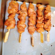 鸡腿排、鸡肉串