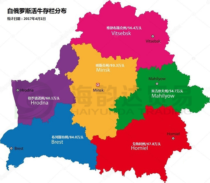白俄罗斯成首个对华出口牛肉的国家